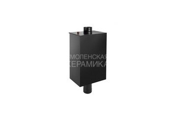 Бак BLACK на трубе 80л д.115 (Прямоуг) (AISI 439)