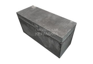 Блок заборный FaBrick 500х200х200 мм, Графит