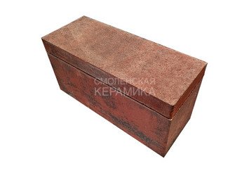 Блок заборный FaBrick 500х200х200 мм, Гранат