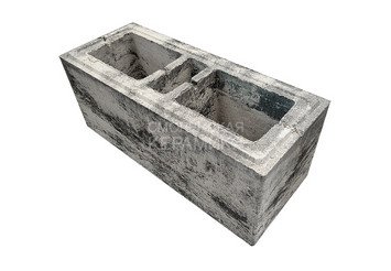 Блок заборный FaBrick 500х200х200 мм, Оникс
