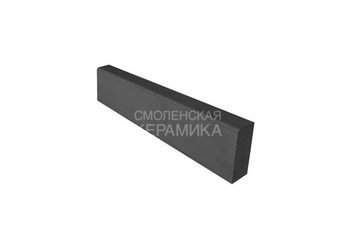 Бордюр садовый STEINRUS БР 100.20.8R, черный