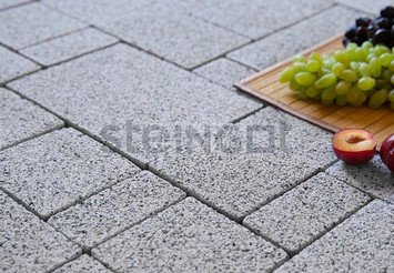 Брусчатка Steingot Серия "БАВАРИЯ" Bianco Nero, 60 мм
