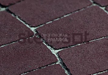 Брусчатка Steingot Серия "КЛАССИКА АРКО" Темно-коричневая, 60 мм