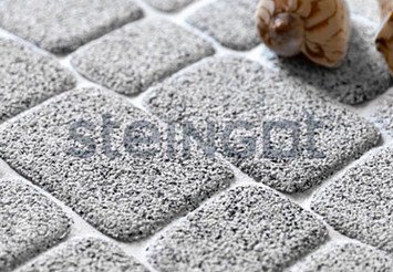 Брусчатка Steingot Серия "КЛАССИКА" Bianco Nero, 60мм