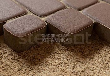 Брусчатка Steingot Серия "КЛАССИКА" Коричневая, 60мм