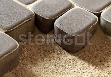 Брусчатка Steingot Серия "КЛАССИКА" Темно-коричневая, 60мм