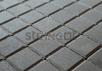 Брусчатка Steingot Серия "ПЛИТЫ 80", Квадрат серый
