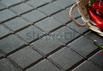 Брусчатка Steingot Серия "СТАНДАРТ 60", Квадрат черный