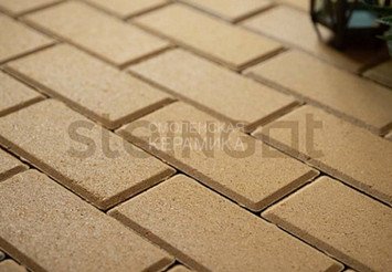 Брусчатка Steingot Серия "СТАНДАРТ 60" Прямоугольник, желтый
