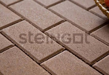 Брусчатка Steingot Серия "СТАНДАРТ 60" Прямоугольник, коричневый