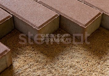 Брусчатка Steingot Серия "СТАНДАРТ 60" Прямоугольник, коричневый