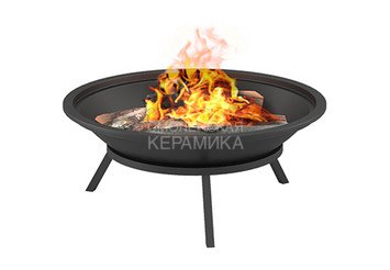 Чугунная Костровая чаша Fantastic Ø 700 на подставке (чаша + подставка)