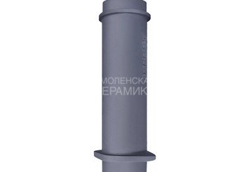 Чугунная ВЕРХНЯЯ труба для шибера (м/м) d-180 L-400мм