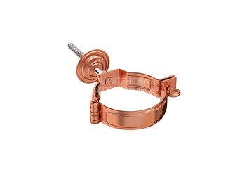 Декорат. хомут трубы под метиз с компл. крепл. N (1) 90, AQUASYSTEM (Медь)