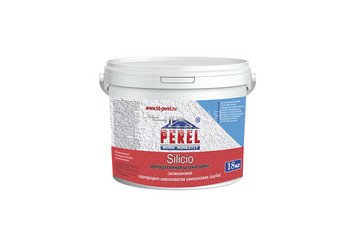 Декоративная штукатурка Perel Silicio (Шуба/Короед; 1,5/2/2,5 мм), 18 кг