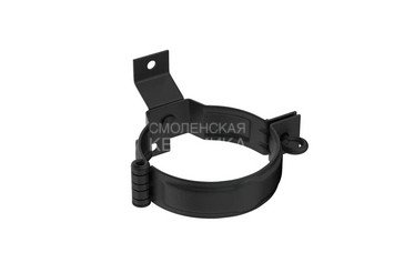 Декоративный хомут трубы под дерево с компл. крепл. N (1) 90, AQUASYSTEM PU MATT, RAL9005