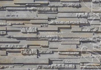 Декоративный камень 171-80 White Hills "Сандерлэнд", серый с нюансами