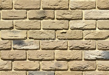 Декоративный камень 305-21 White Hills "Бремен брик" (Bremen brick), песочный, тычки