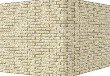Декоративный камень 310-15 White Hills "Алтен брик" (Aalten brick), бежевый, угловой