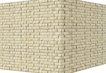 Декоративный камень 310-25 White Hills "Алтен брик" (Aalten brick), светло-песочный, угловой