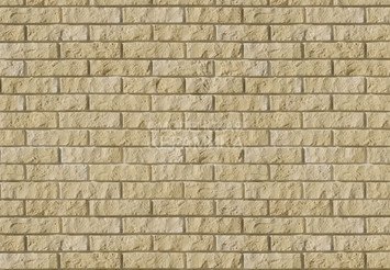Декоративный камень 310-30 White Hills "Алтен брик" (Aalten brick), желтый, плоскостной