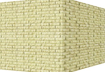 Декоративный камень 310-45 White Hills "Алтен брик" (Aalten brick), коричневый, угловой