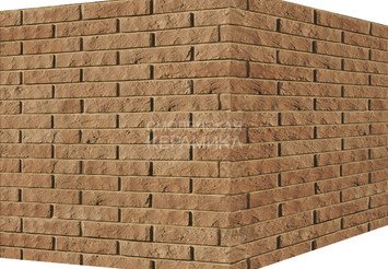 Декоративный камень 310-55 White Hills "Алтен брик" (Aalten brick), желтый, угловой