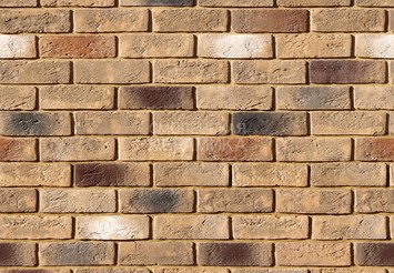 Декоративный камень 324-40 White Hills "Кельн брик" (Cologne brick), коричневый, плоскостной
