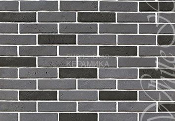 Декоративный камень 353-85 White Hills "Терамо брик" (Teramo brick), серый, угловой