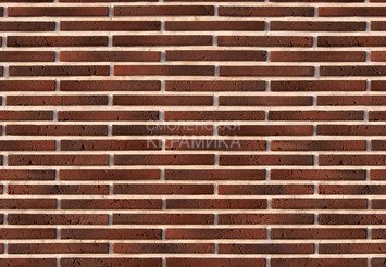 Декоративный камень 356-40 White Hills "Тиволи брик" (Tivoli brick), темно-коричневый, плоскостной