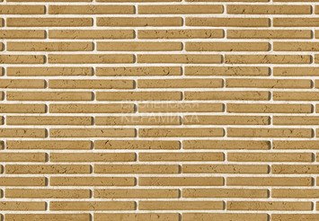 Декоративный камень 357-10 White Hills "Тиволи брик" (Tivoli brick), оранжевый, плоскостной