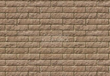 Декоративный камень 400-40 White Hills "Толедо" (Toledo), коричневый, плоскостной