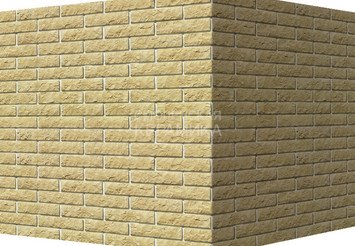 Декоративный камень 402-15 White Hills "Толедо" (Toledo), темно-бежевый, угловой