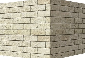 Декоративный камень 405-15 White Hills "Йоркшир" (Yorkshire), бежевый, угловой