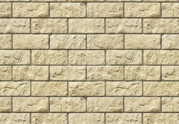 Декоративный камень 405-20 White Hills "Йоркшир" (Yorkshire), песочный, плоскостной