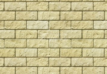 Декоративный камень 405-30 White Hills "Йоркшир" (Yorkshire), желтый, плоскостной