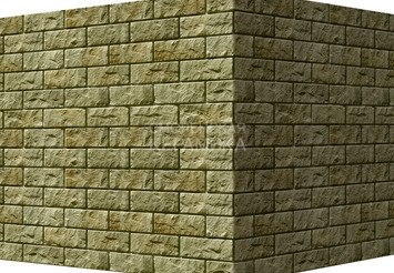 Декоративный камень 405-95 White Hills "Йоркшир" (Yorkshire), светло-серый, угловой