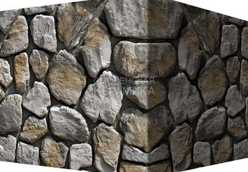 Декоративный камень 606-85 White Hills "Хантли" (Huntly), светло-серый, угловой