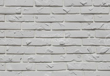 Декоративный камень 675-00 White Hills "Эрдинг Брик", белый