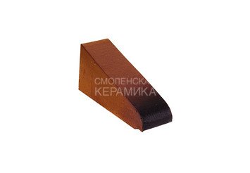 Дополняющий профильный кирпич ZG Clinker К20 каштановый