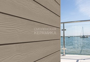 Доска Cedral Click Wood 3600 mm C14 Белая глина