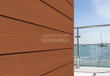 Доска Cedral Click Wood 3600 mm C32 Бурая земля