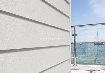Доска Cedral Lap Smooth 3600 mm C01 Белый минерал