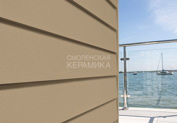 Доска Cedral Lap Smooth 3600 mm C11 Золотой песок