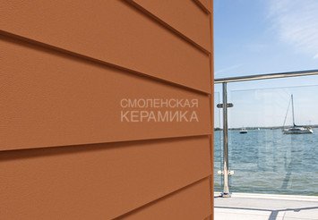 Доска Cedral Lap Smooth 3600 mm C32 Бурая земля