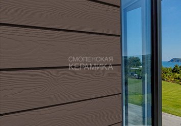 Доска Cedral Lap Wood 3600 mm C21 Коричневая глина