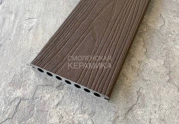 Доска для террас и фасадов Latitudo Co-extrusion Chestnut, 3010 мм