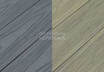 Доска террасная CM Decking REVERSE 3000х138х23 мм Антик\Лайт Грэй
