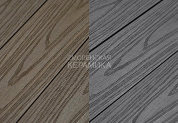 Доска террасная CM Decking REVERSE 3000х138х23 мм Волнат\Чаркол