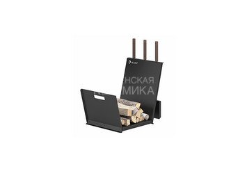 Дровница Везувий D260 «black»
